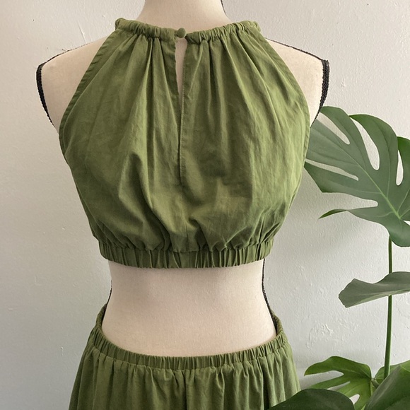 Boho by the river Cut Out maxi.  Sz L- - Picture 6 of 7